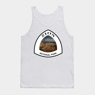 Zion National Park shield Tank Top